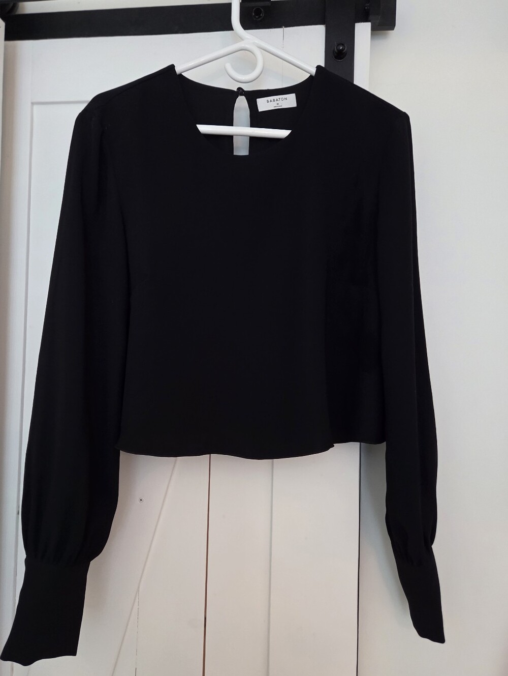 Babaton Black Parsons Blouse (M)